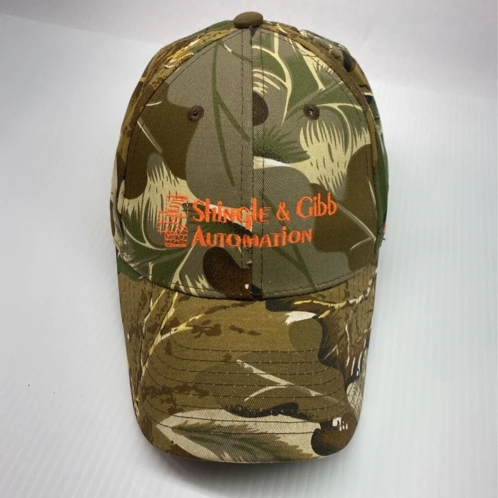 Shingle‎ & Gibb Automation Mens Sprecher+Schuh Baseball Cap Hat Green Adjustable